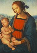 PERUGINO, Pietro Madonna with Child af Spain oil painting reproduction